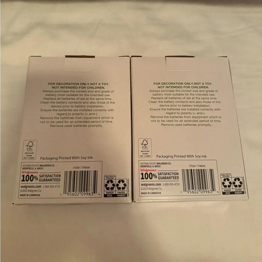 Garden Party Cactus LED String Lights - 2 pk - NIB